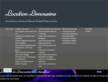 Tablet Screenshot of locationlimousine.com